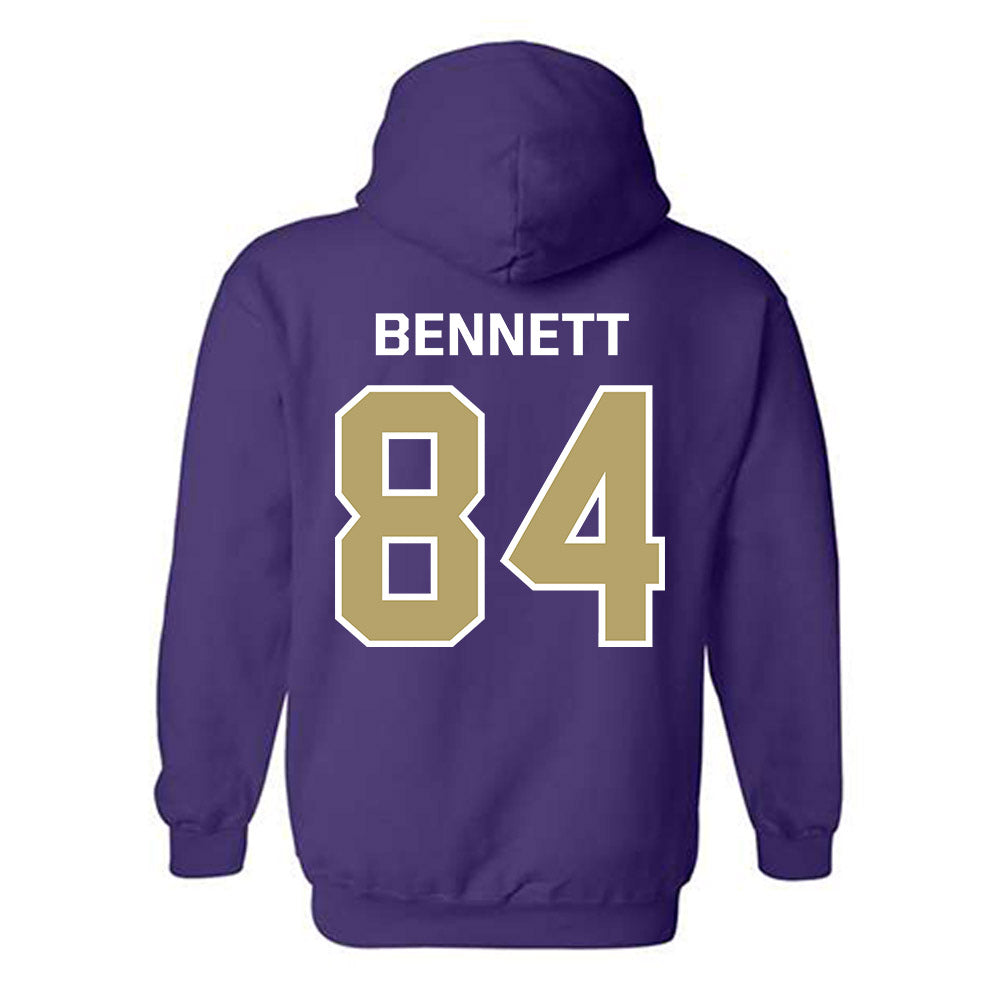 JMU - NCAA Football : Andrew Bennett - Classic Shersey Hooded Sweatshirt-1