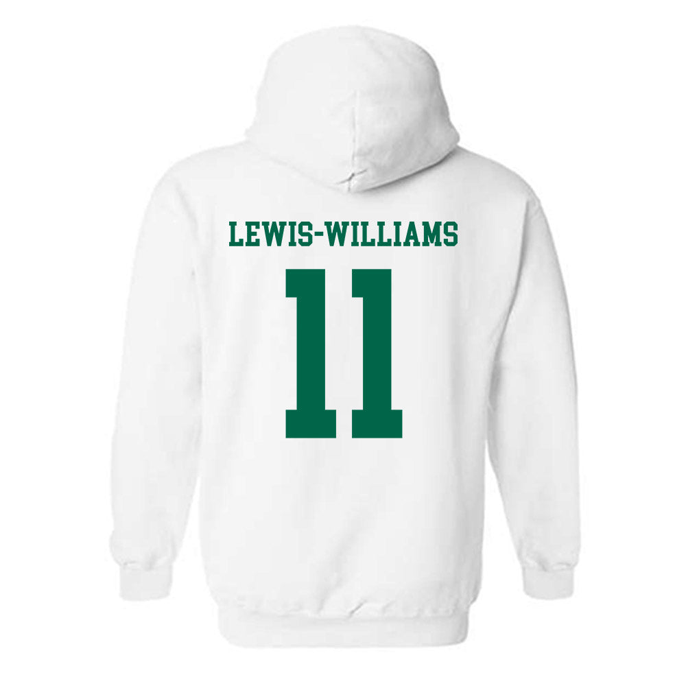 USF - NCAA Women's Basketball : Kirsten Lewis-Williams - Classic Shersey Hooded Sweatshirt-1