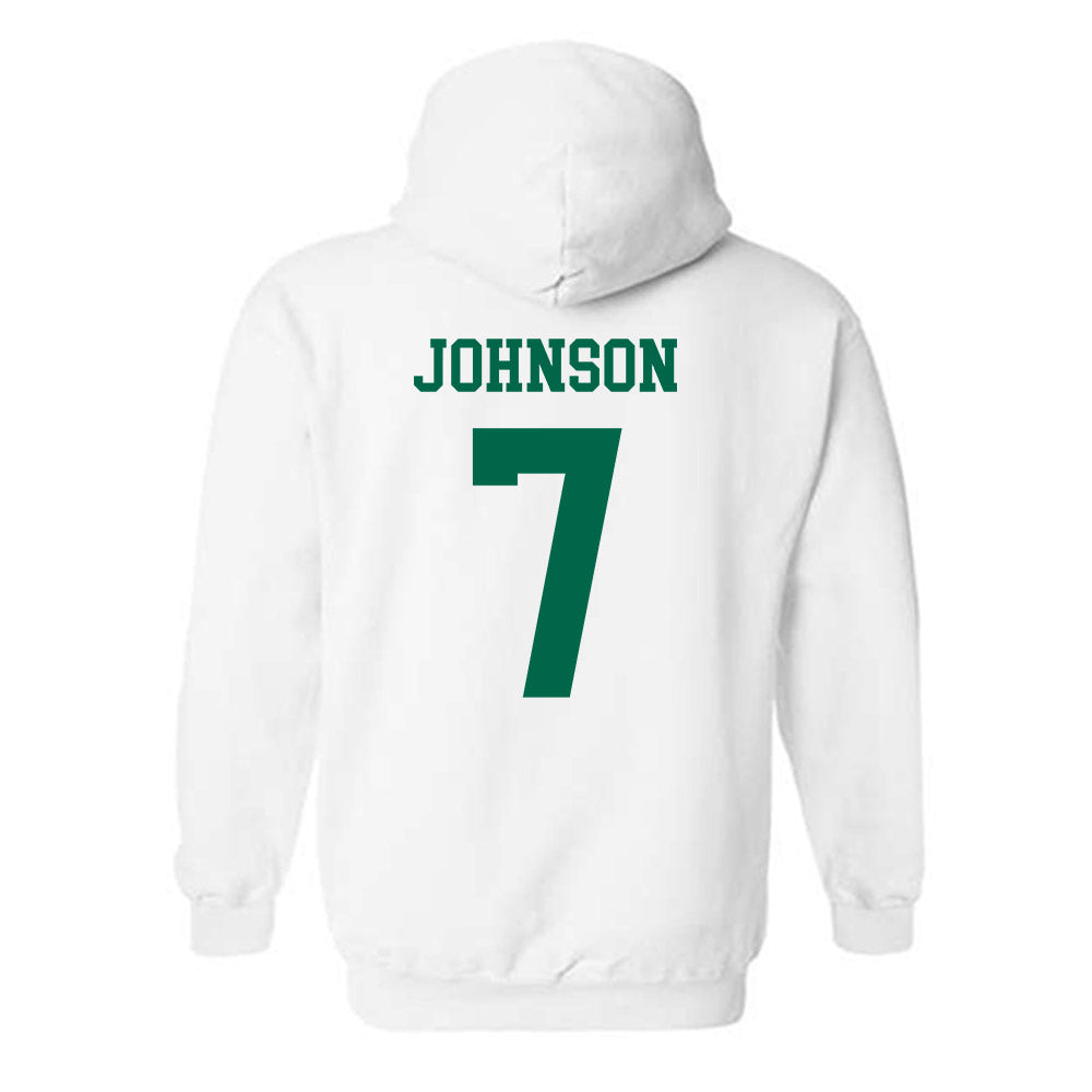 USF - NCAA Men's Basketball : Jayden Johnson - Classic Shersey Hooded Sweatshirt-1