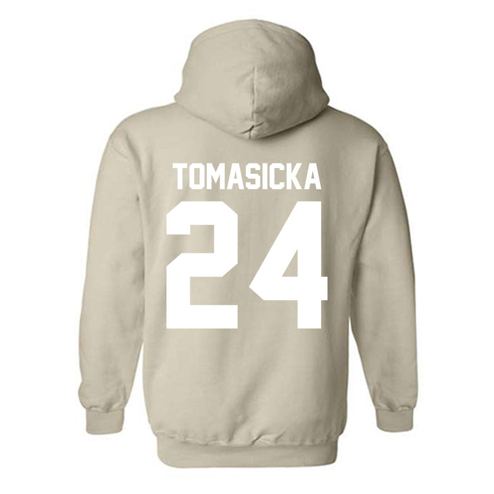 USF - NCAA Women's Basketball : Raina Tomasicka - Classic Shersey Hooded Sweatshirt-1