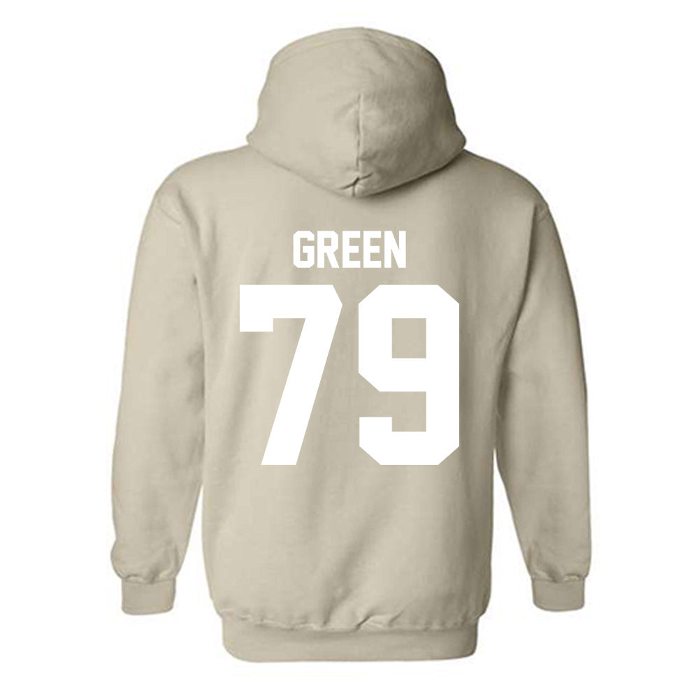 USF - NCAA Football : Ethan Green - Classic Shersey Hooded Sweatshirt-1