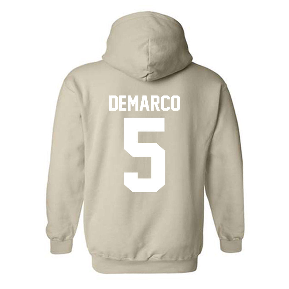 USF - NCAA Women's Lacrosse : Taylor DeMarco - Classic Shersey Hooded Sweatshirt-1