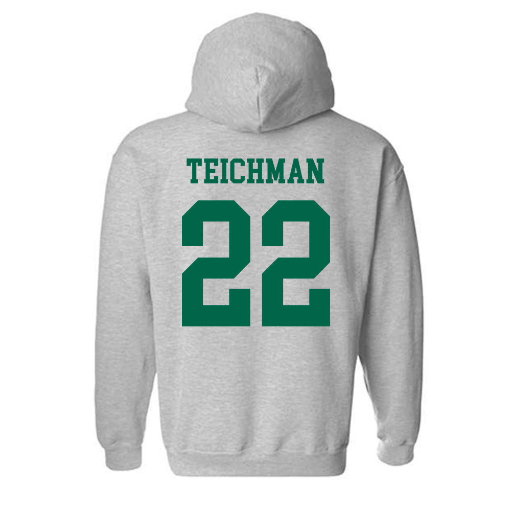 USF - NCAA Women's Basketball : Lee Teichman - Classic Shersey Hooded Sweatshirt-1