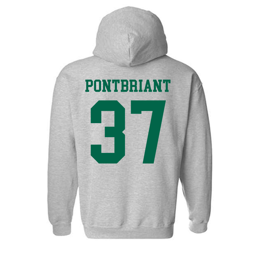 USF - NCAA Baseball : Dominic Pontbriant - Classic Shersey Hooded Sweatshirt-1
