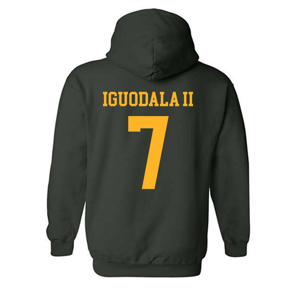 Baylor - NCAA Men's Basketball : Andre Iguodala II - Classic Shersey Hooded Sweatshirt-1