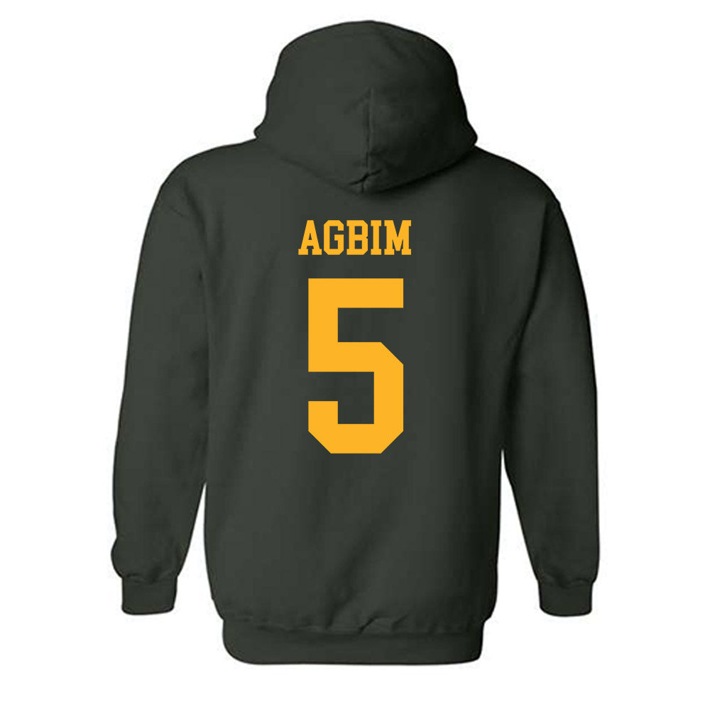Baylor - NCAA Men's Basketball : Obi Agbim - Classic Shersey Hooded Sweatshirt-1