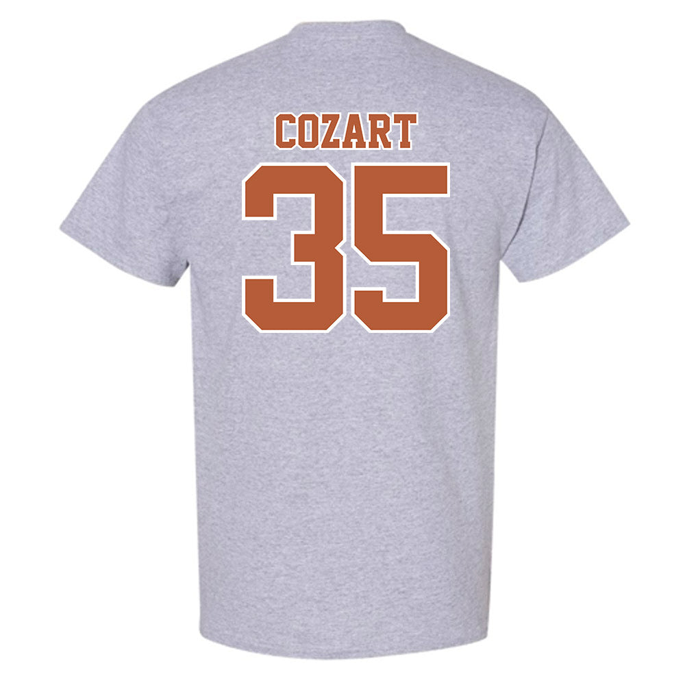 Texas - NCAA Baseball : Sam Cozart - Sports Shersey T-Shirt-1