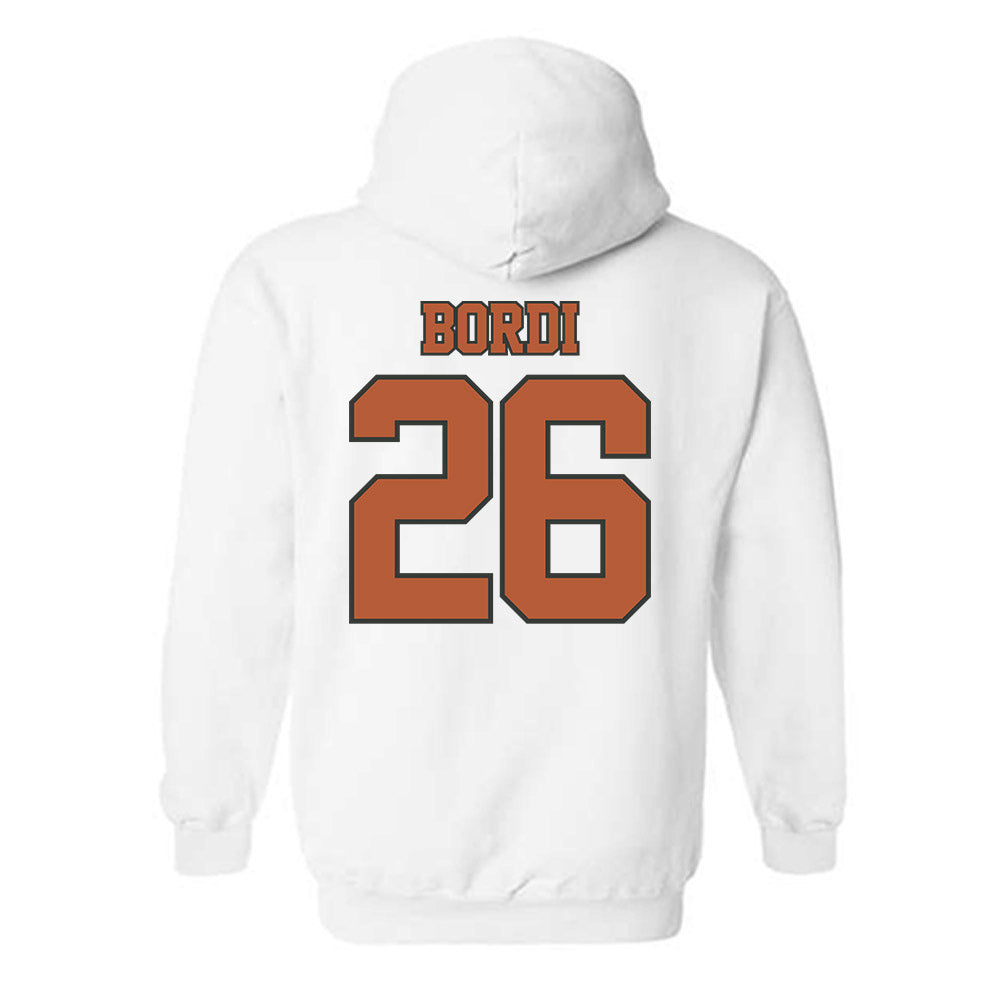 Texas - NCAA Softball : Sophia Bordi - Sports Shersey Hooded Sweatshirt-1