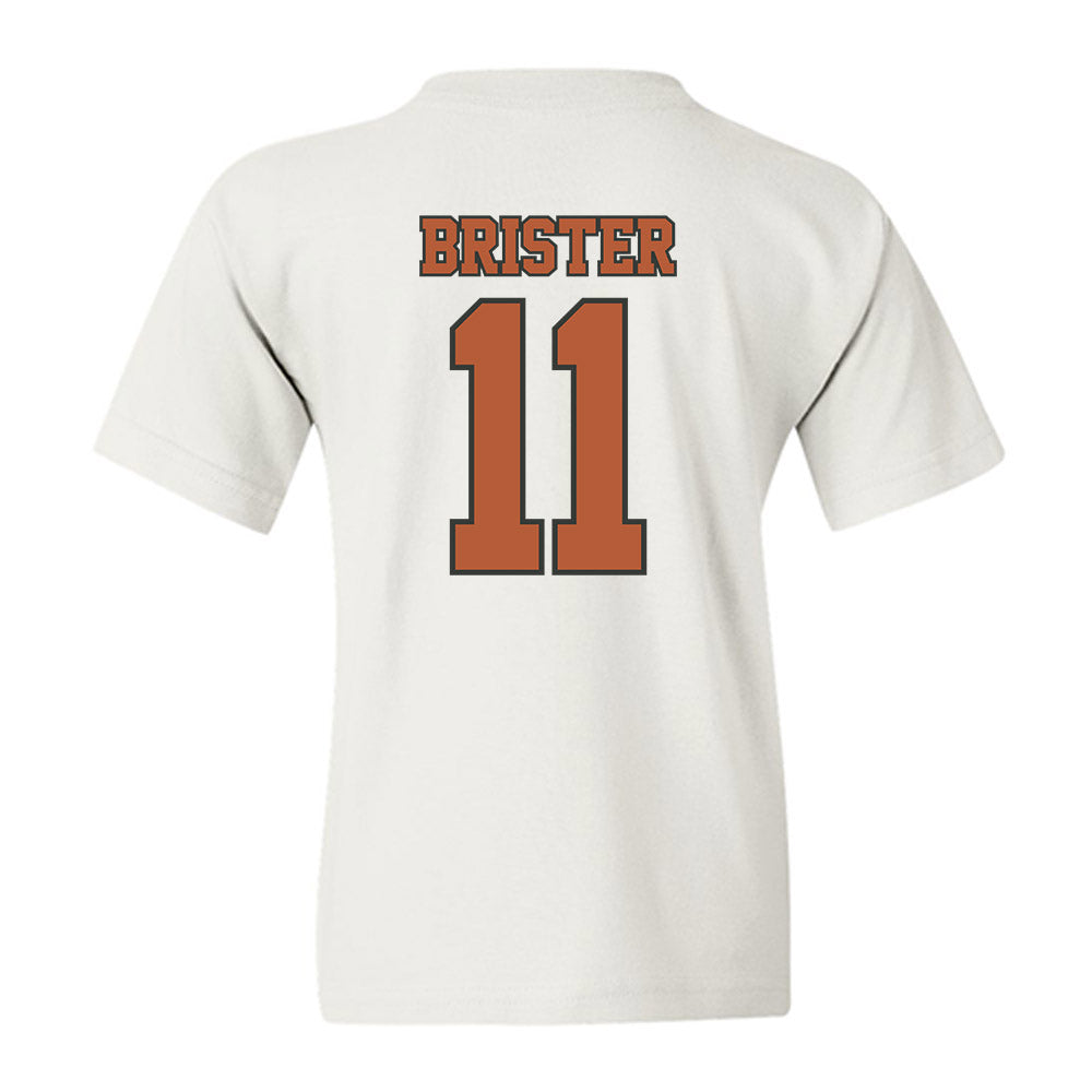 Texas - NCAA Softball : Shylien Brister - Sports Shersey Youth T-Shirt-1
