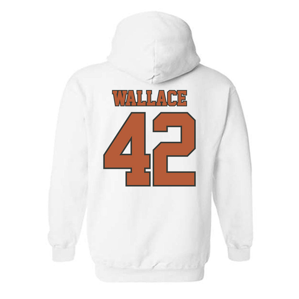 Texas - NCAA Softball : Anne Wallace - Sports Shersey Hooded Sweatshirt-1