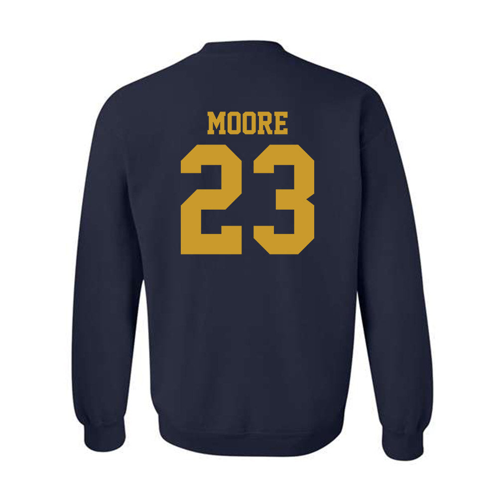Notre Dame - NCAA Women's Basketball : Iyana Moore - Sports Shersey Crewneck Sweatshirt-1