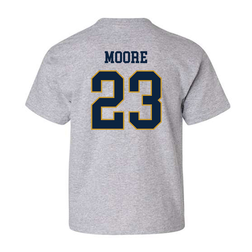 Notre Dame - NCAA Women's Basketball : Iyana Moore - Sports Shersey Youth T-Shirt-1