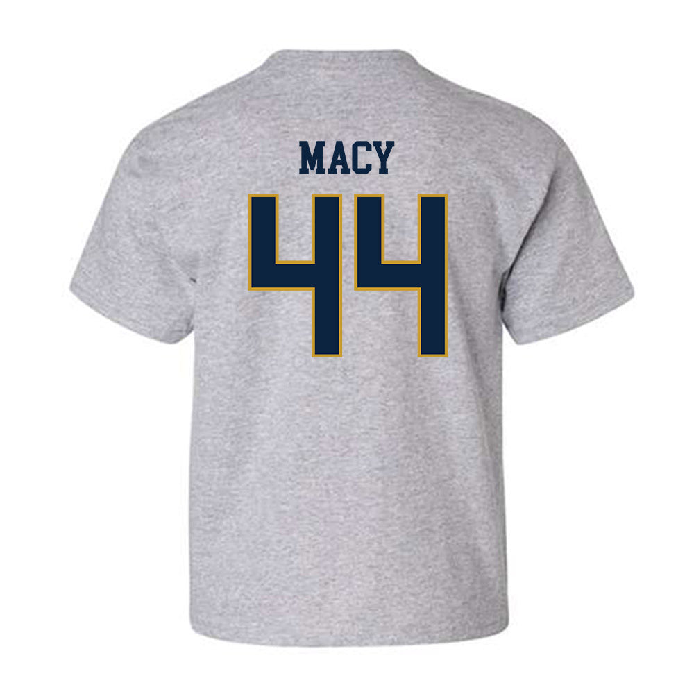 Notre Dame - NCAA Women's Basketball : Leah Macy - Sports Shersey Youth T-Shirt-1