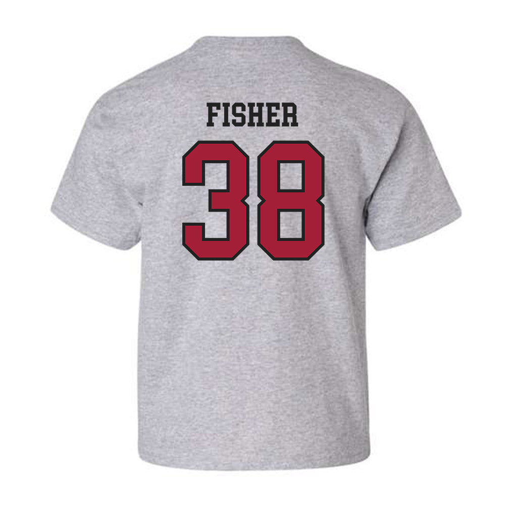Arkansas - NCAA Baseball : Colin Fisher - Youth T-Shirt Sports Shersey