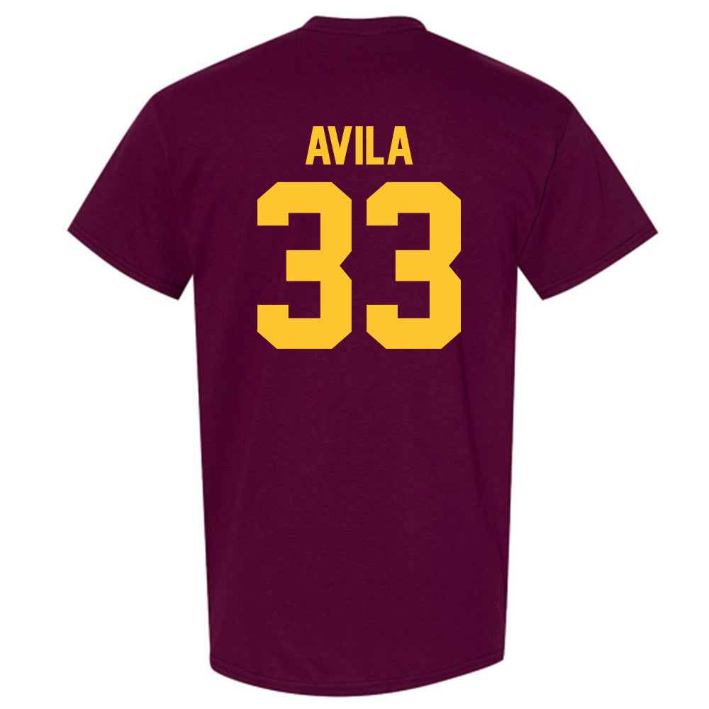 Arizona State - NCAA Softball : Yazzy Avila - Sports Shersey T-Shirt-1