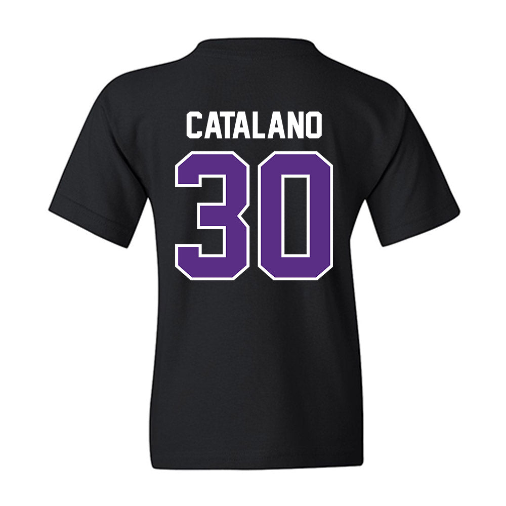 TCU - NCAA Baseball : Michael Catalano - Sports Shersey Youth T-Shirt-1