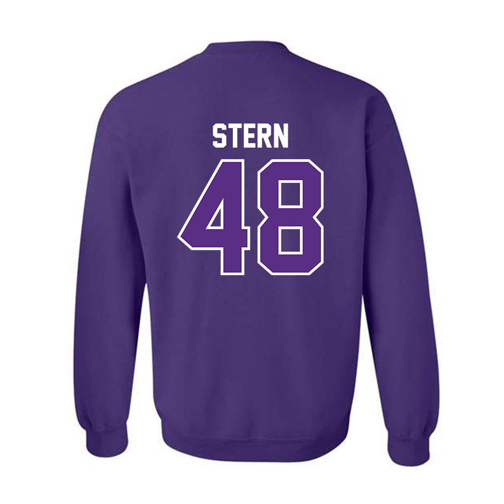 TCU - NCAA Baseball : Nate Stern - Sports Shersey Crewneck Sweatshirt-1