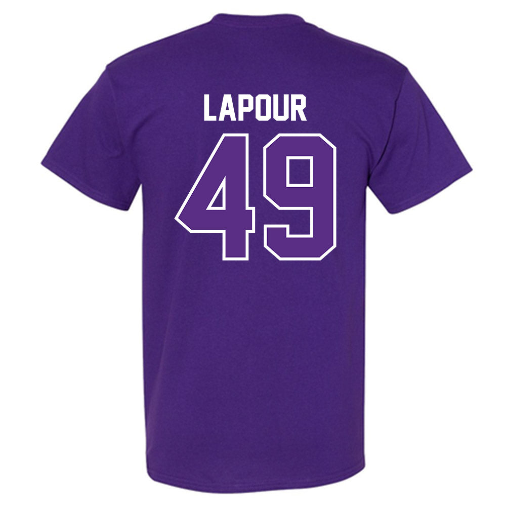 TCU - NCAA Baseball : Tommy LaPour - Sports Shersey T-Shirt-1