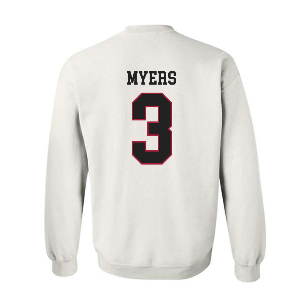 St. Joe's - NCAA Men's Basketball : Khaafiq Myers - Classic Shersey Crewneck Sweatshirt-1