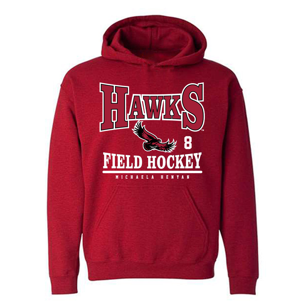 St. Joe's - NCAA Women's Field Hockey : Michaela Henyan - Classic Fashion Shersey Hooded Sweatshirt-0