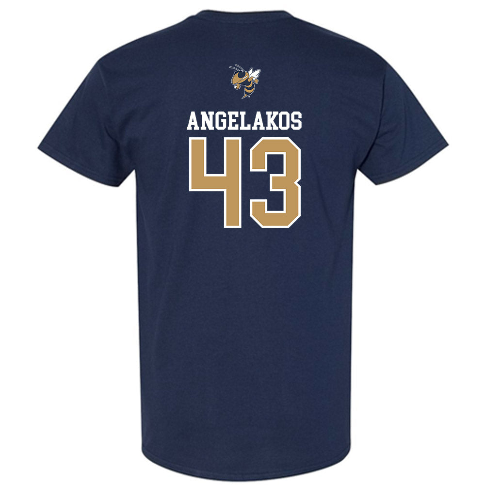 Georgia Tech - NCAA Baseball : Dimitri Angelakos - Sports Shersey T-Shirt-1