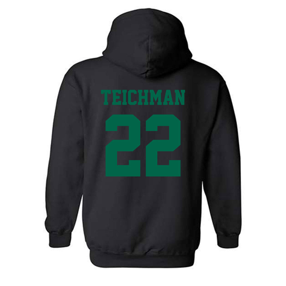 USF - NCAA Women's Basketball : Lee Teichman - Classic Shersey Hooded Sweatshirt-1
