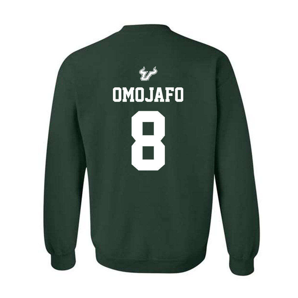 USF - NCAA Men's Basketball : Josh Omojafo - Classic Shersey Crewneck Sweatshirt-1