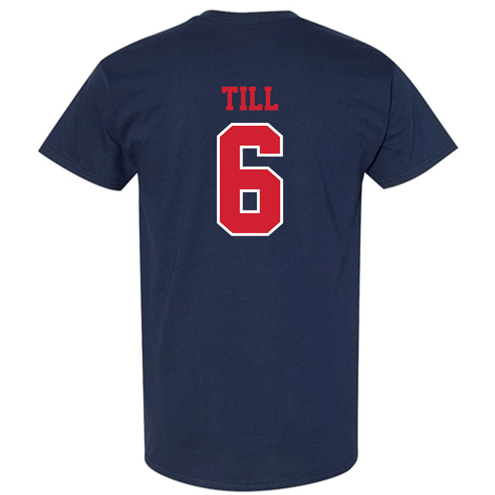 Ole Miss - NCAA Softball : Kaidance Till - Sports Shersey T-Shirt-1