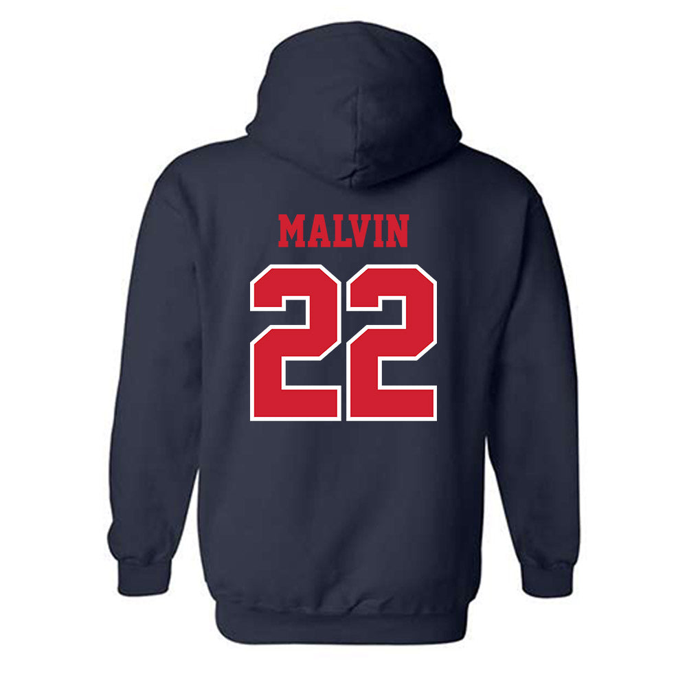 Ole Miss - NCAA Softball : Taylor Malvin - Hooded Sweatshirt Sports Shersey