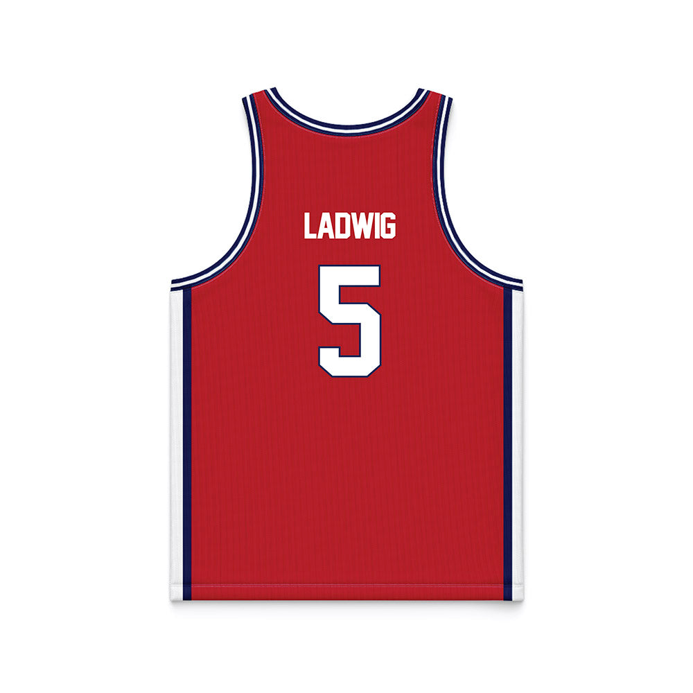 Arizona - NCAA Women's Basketball : Molly Ladwig - Cardinal Basketball Jersey-1