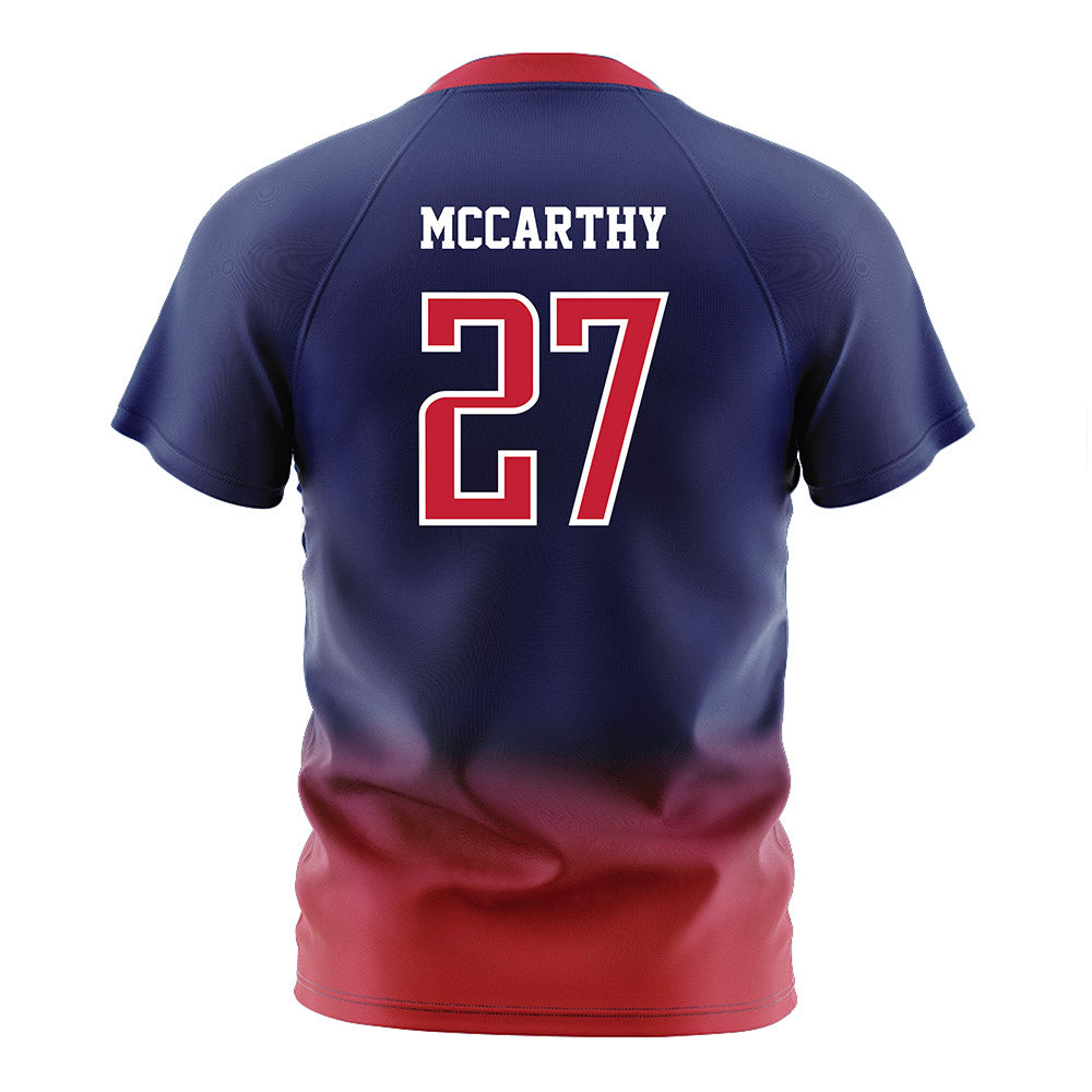 Arizona - NCAA Women's Soccer : Evie McCarthy - Navy Soccer Jersey