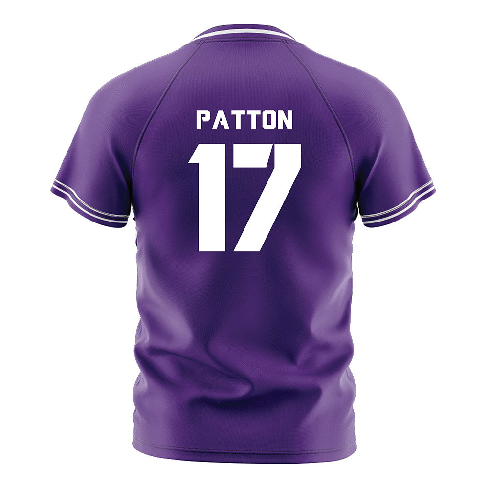 TCU - NCAA Women's Soccer : Cameron Patton - Purple Soccer Jersey-1