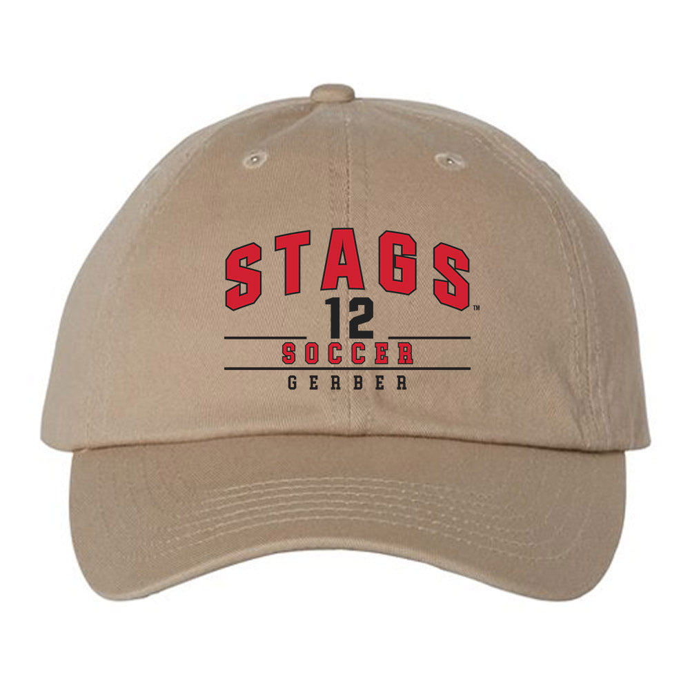 Fairfield - NCAA Men's Soccer : Cameron Gerber - Dad Hat-0