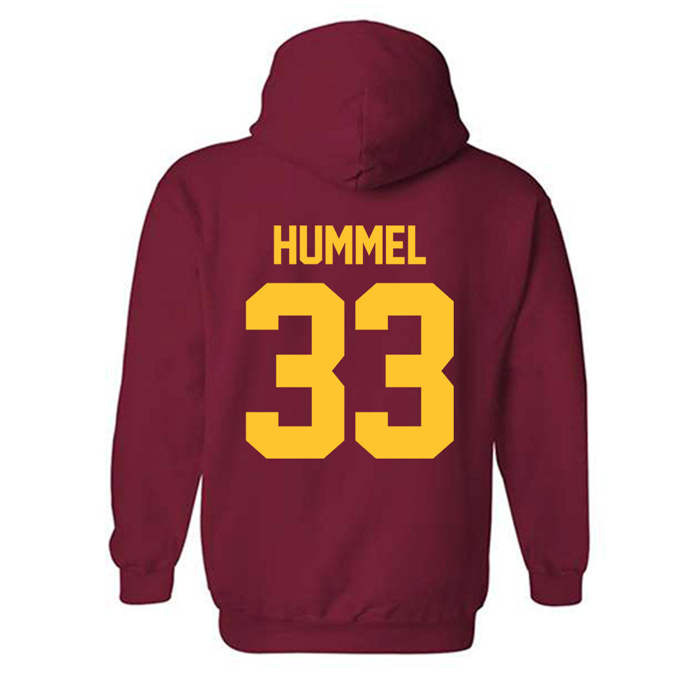 Iowa State - NCAA Football : Brady Hummel - Classic Shersey Hooded Sweatshirt-1