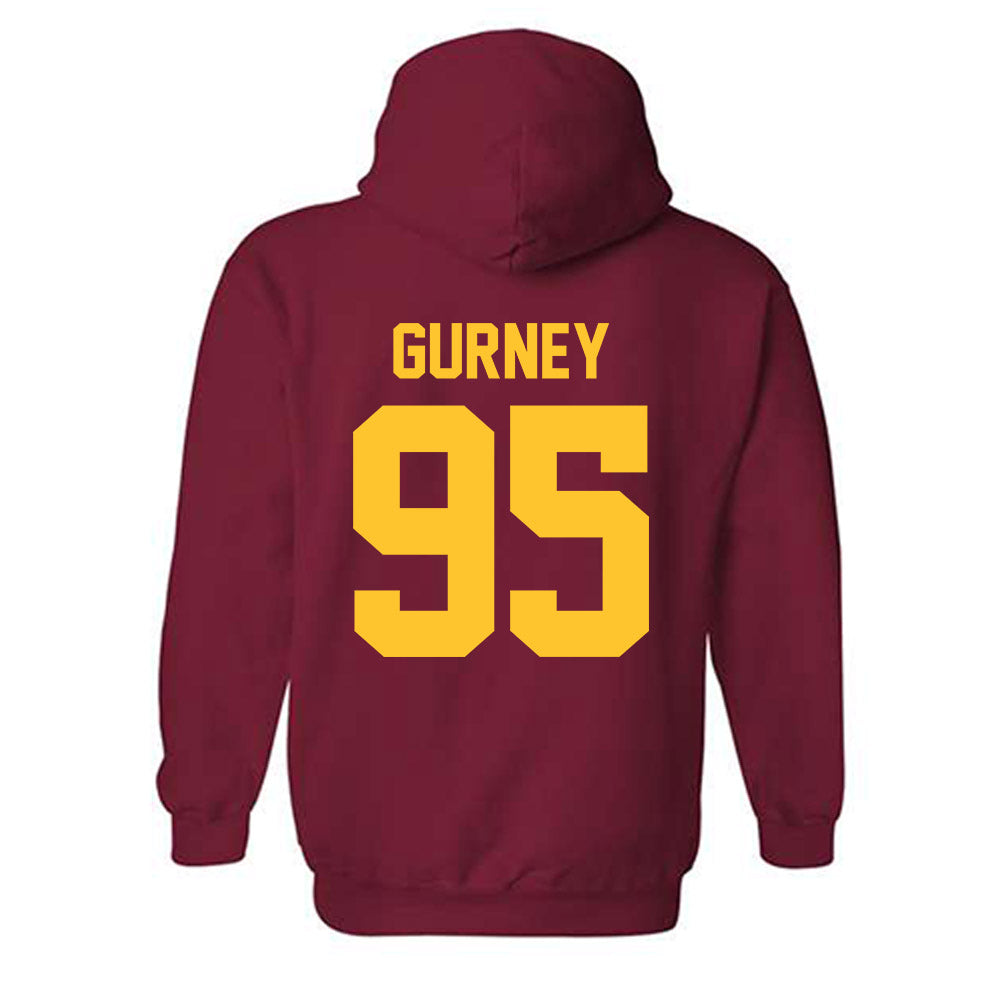 Iowa State - NCAA Football : Ethan Gurney - Classic Shersey Hooded Sweatshirt-1