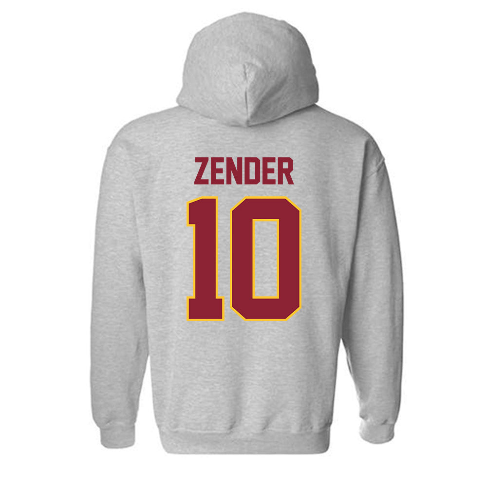 Iowa State - NCAA Softball : paige zender - Sports Shersey Hooded Sweatshirt