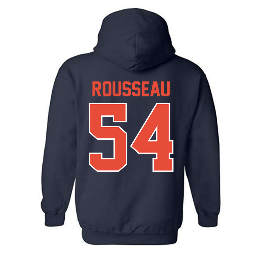 Illinois - NCAA Football : Griffin Rousseau - Classic Shersey Hooded Sweatshirt-1
