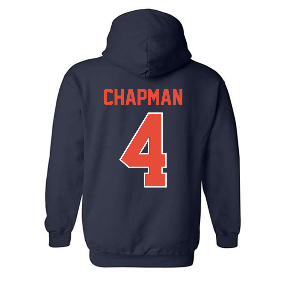 Illinois - NCAA Women's Volleyball : Paityn Chapman - Classic Shersey Hooded Sweatshirt-1