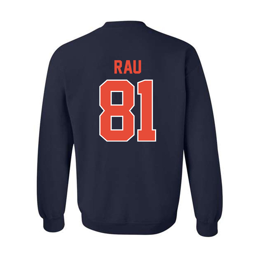 Illinois - NCAA Football : Lars Rau - Classic Shersey Crewneck Sweatshirt-1