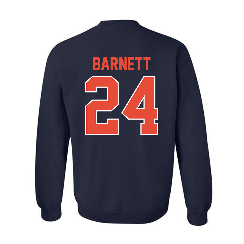 Illinois - NCAA Football : Javari Barnett - Classic Shersey Crewneck Sweatshirt-1