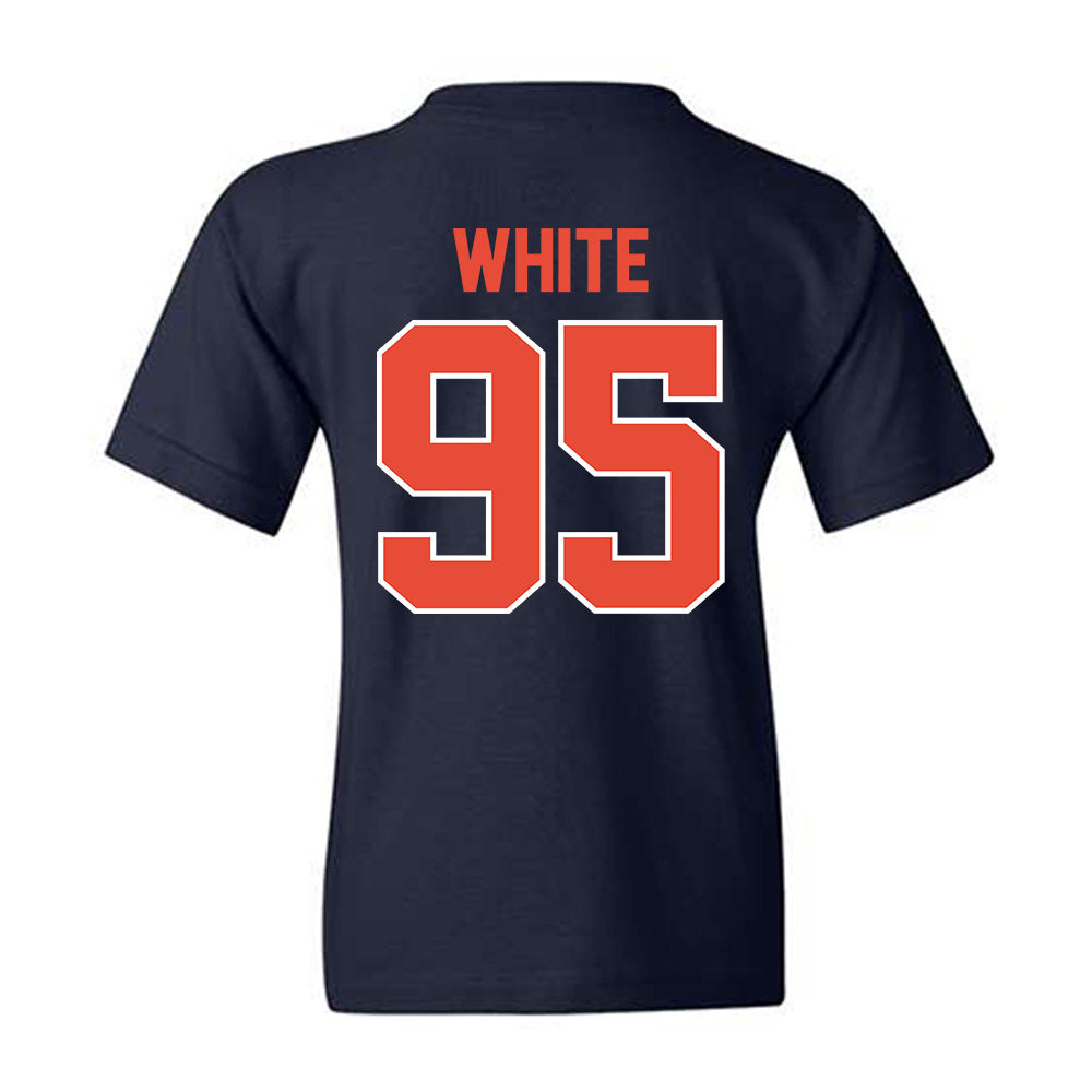 Illinois - NCAA Football : Isaiah White - Classic Shersey Youth T-Shirt-1