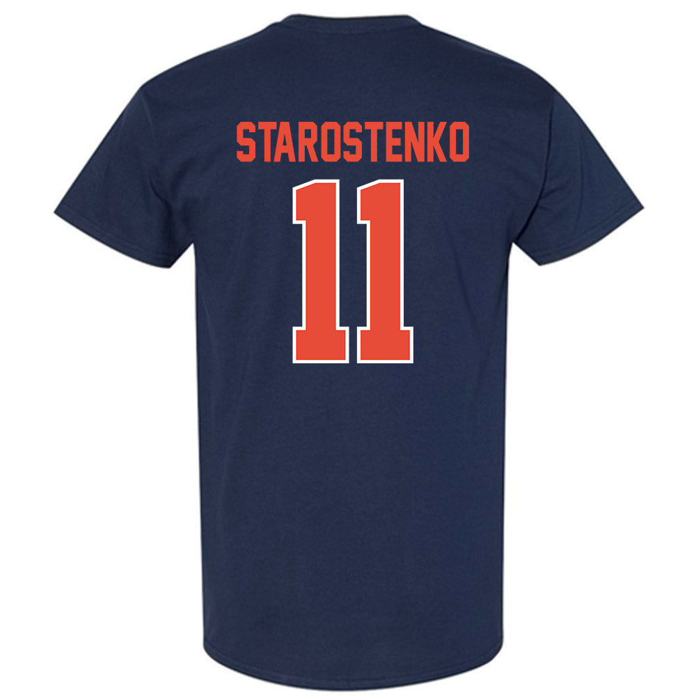 Illinois - NCAA Women's Volleyball : Kristina Starostenko - Classic Shersey T-Shirt-1