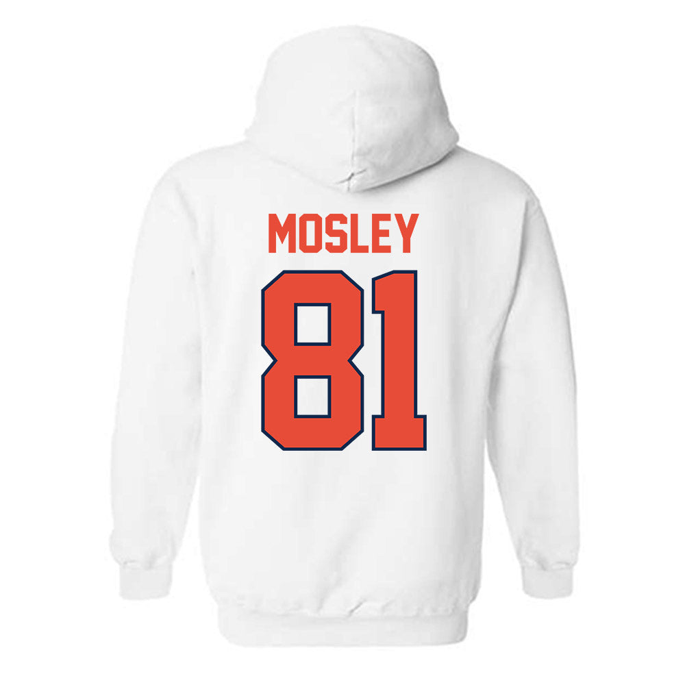 Illinois - NCAA Football : Leslie Mosley - Classic Shersey Hooded Sweatshirt-1