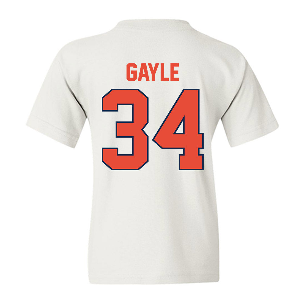 Illinois - NCAA Football : Erik Gayle - Classic Shersey Youth T-Shirt-1