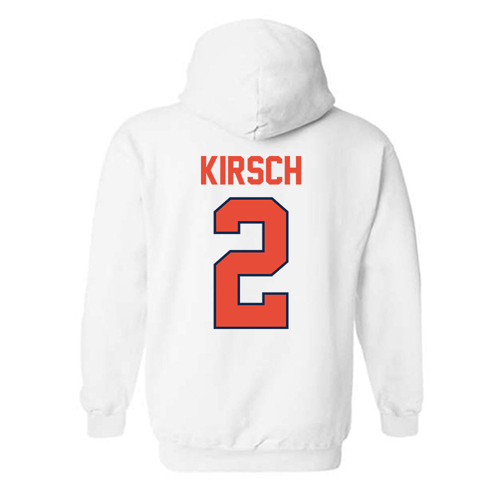 Illinois - NCAA Women's Volleyball : Taryn Kirsch - Classic Shersey Hooded Sweatshirt-1