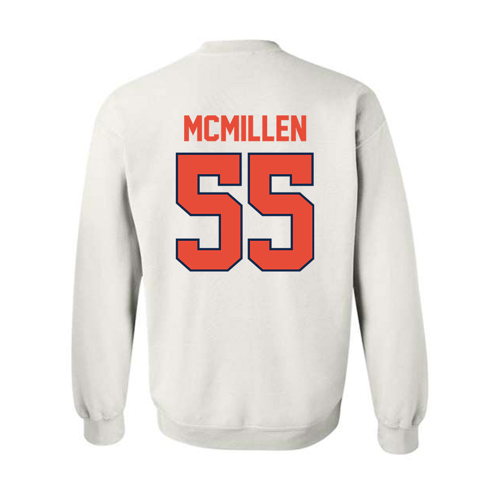 Illinois - NCAA Football : TJ McMillen - Classic Shersey Crewneck Sweatshirt-1