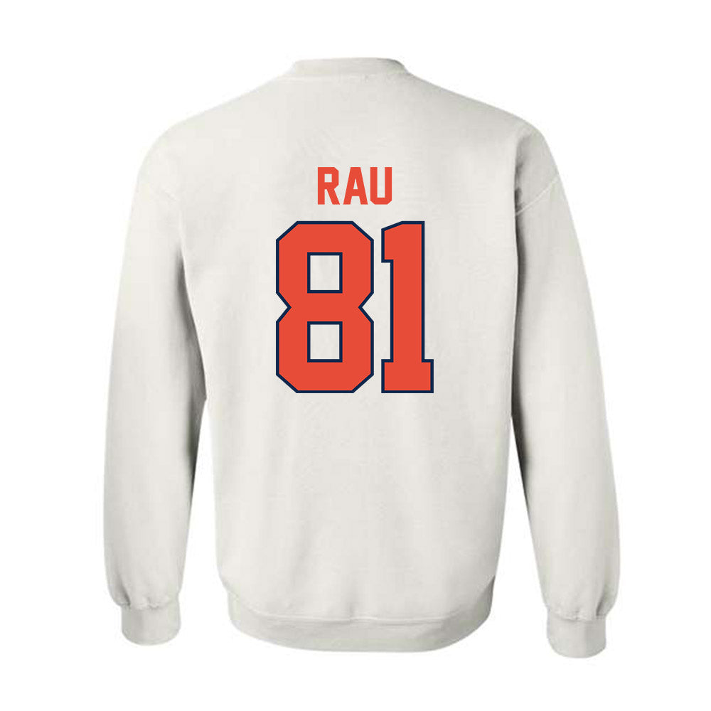 Illinois - NCAA Football : Lars Rau - Classic Shersey Crewneck Sweatshirt-1