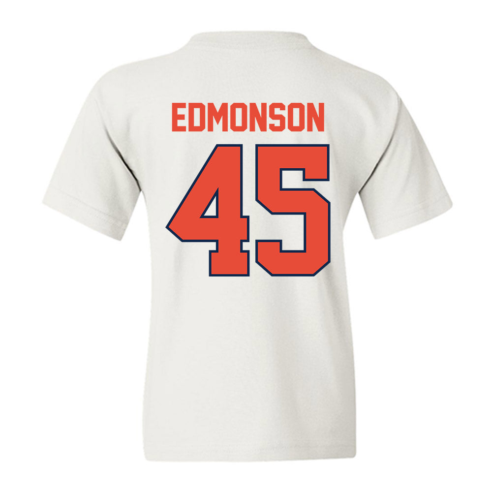 Illinois - NCAA Football : Robert Edmonson - Classic Shersey Youth T-Shirt-1