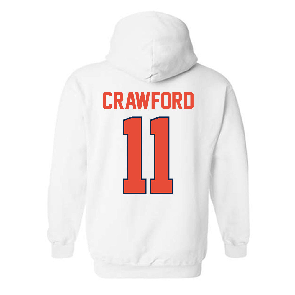Illinois - NCAA Softball : Christina Crawford - Classic Shersey Hooded Sweatshirt-1