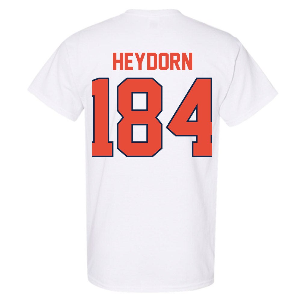Illinois - NCAA Wrestling : Charlie Heydorn - Classic Shersey T-Shirt-1